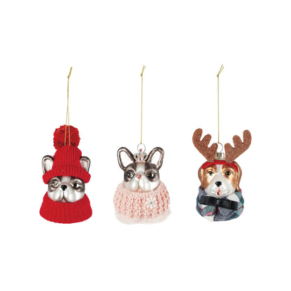 Dog Head Ornament