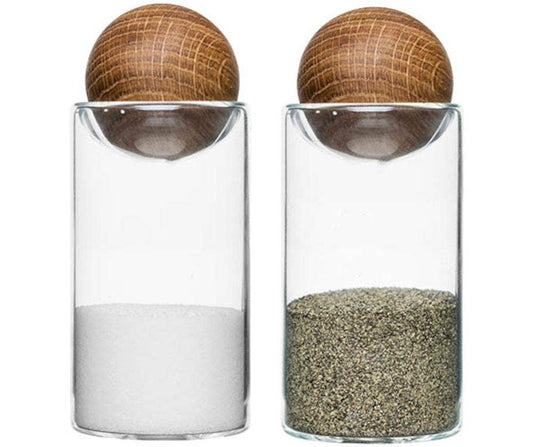 Nature Salt & Pepper Shakers, Set of 2