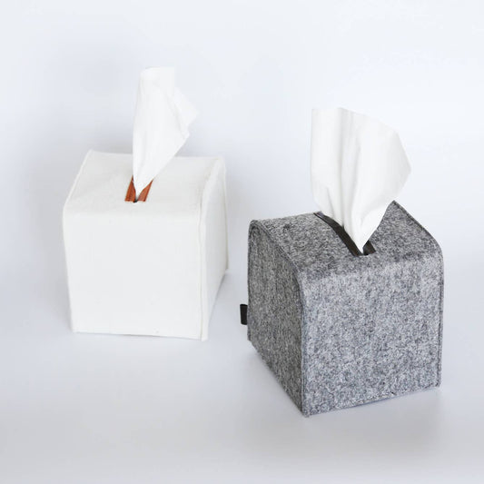 Felt Tissue Box Cover - Square